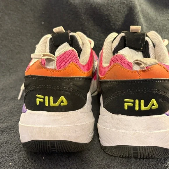 Fila Ray Tracer Apex sneakers. Fila Multicolor Athletic Shoes Size 10 - Picture 7 of 8